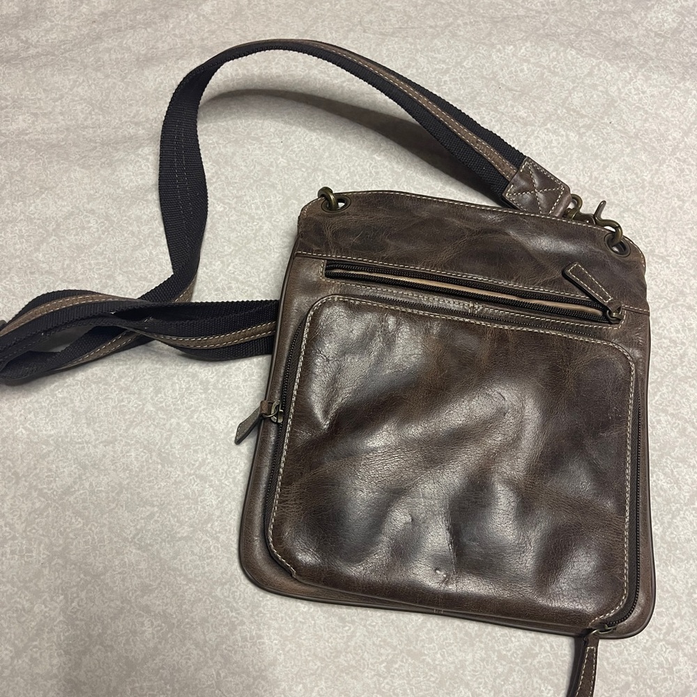 Gun tote’n mamas concealed carry Brown Leather Shoulder Bag